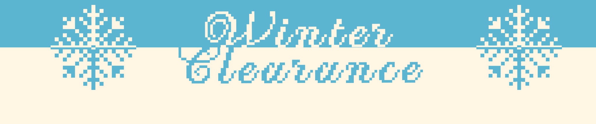 WINTER CLEARANCE
