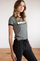 Womanist Graphic Ringer Tee