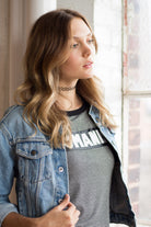 Womanist Graphic Ringer Tee