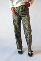 Printed Woodland Camo Jeans