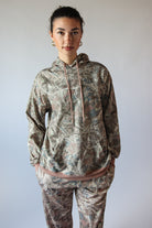 Woodland Camo Fleece Hoodie