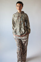 Woodland Camo Fleece Hoodie