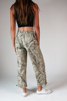 Woodland High Waisted Jogger Pants