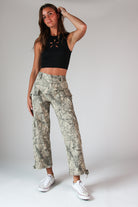 Woodland High Waisted Jogger Pants