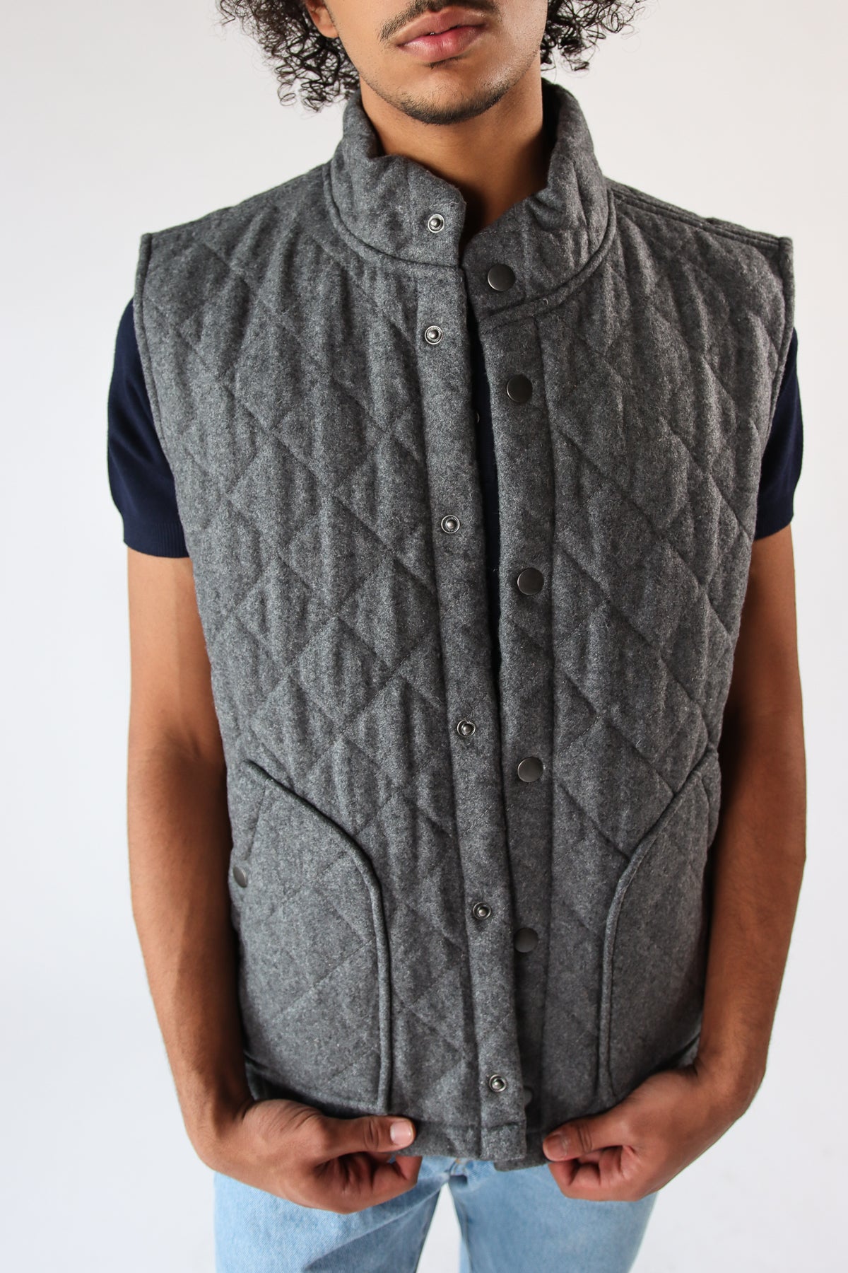 Wool Quilted Vest