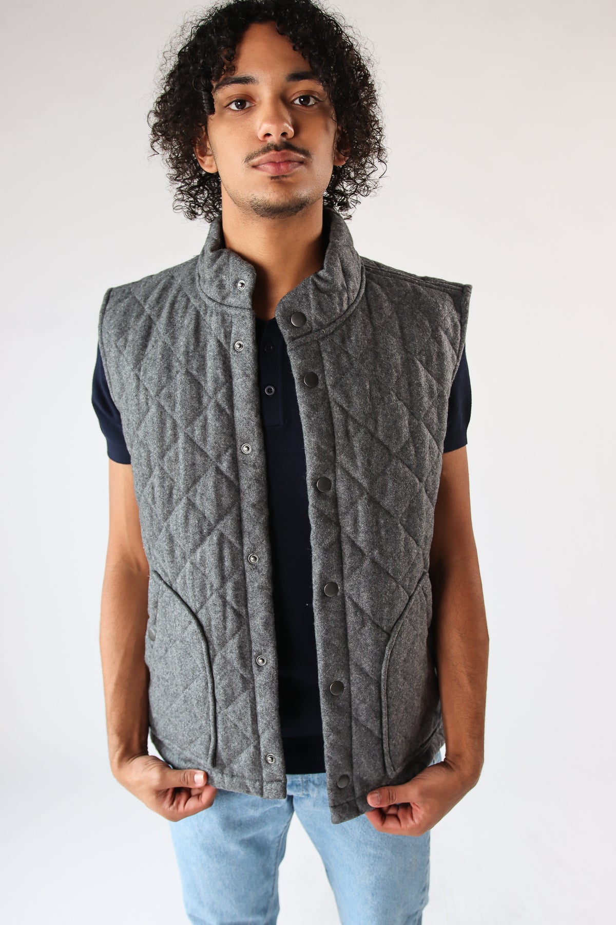 Wool Quilted Vest