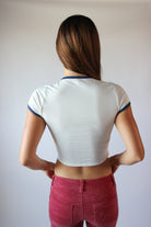 Workout Kitty Ringer Tee