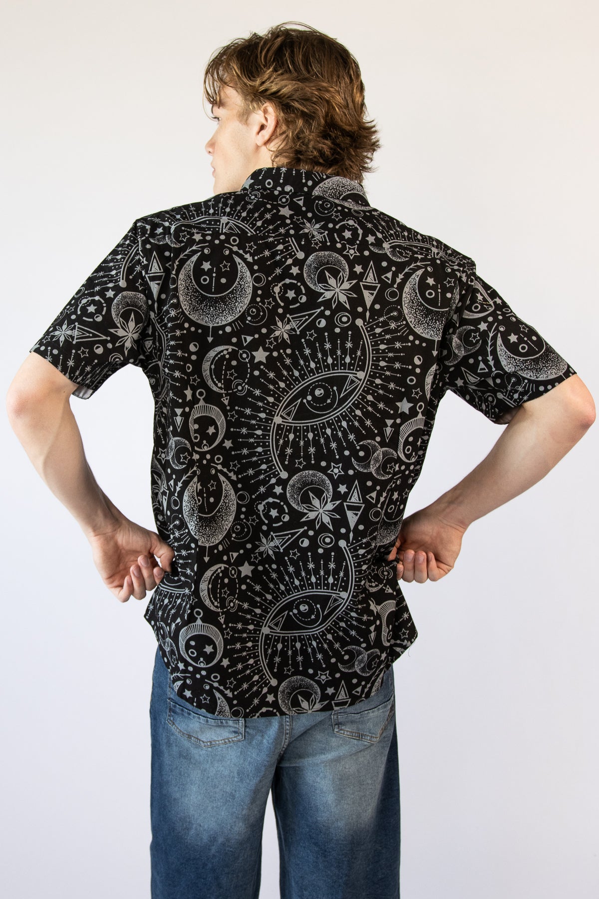 Woven Mystic Button Up Shirt