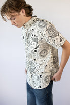Woven Mystic Button Up Shirt