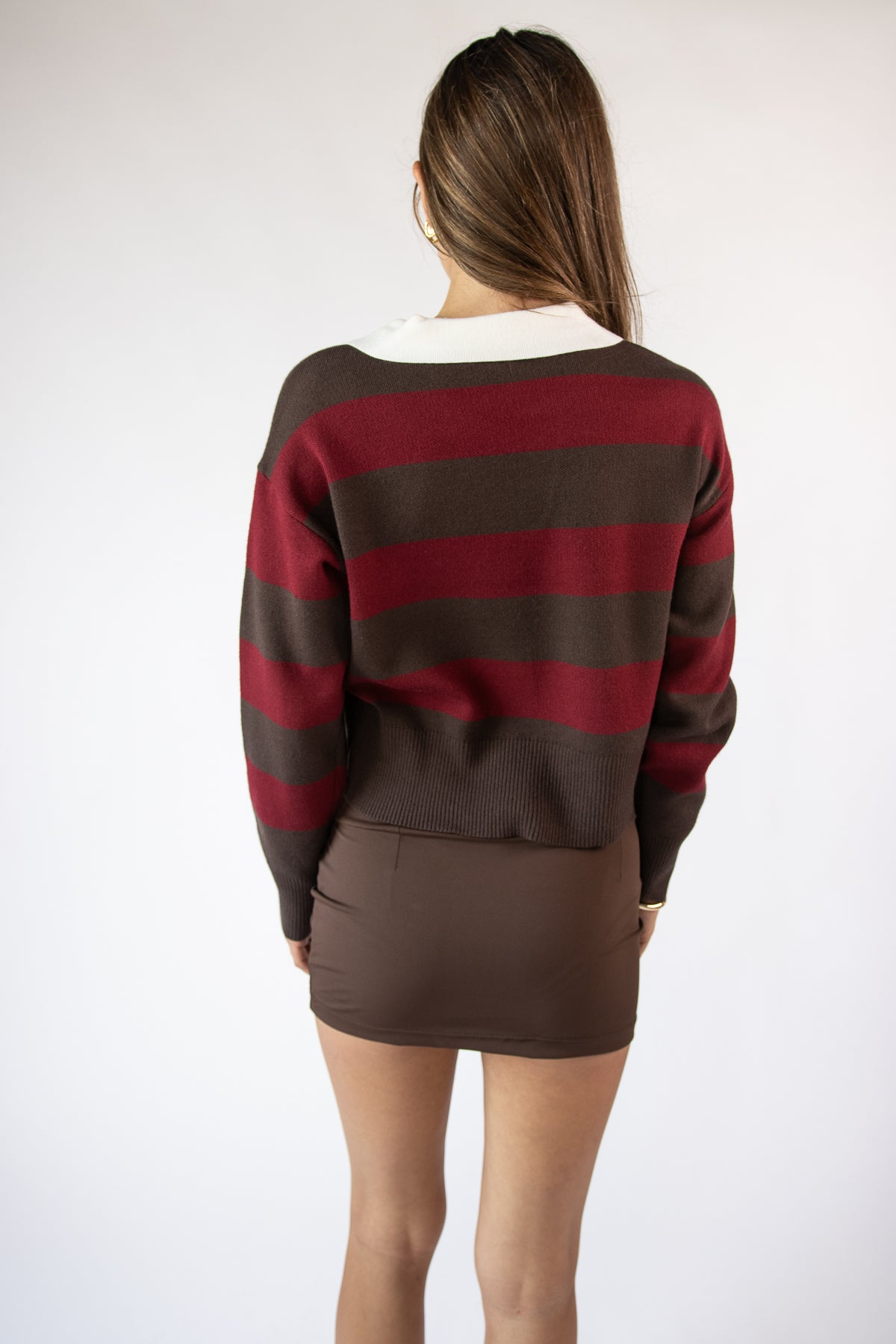 Y2K Asymmetrical Belt Mini Skort