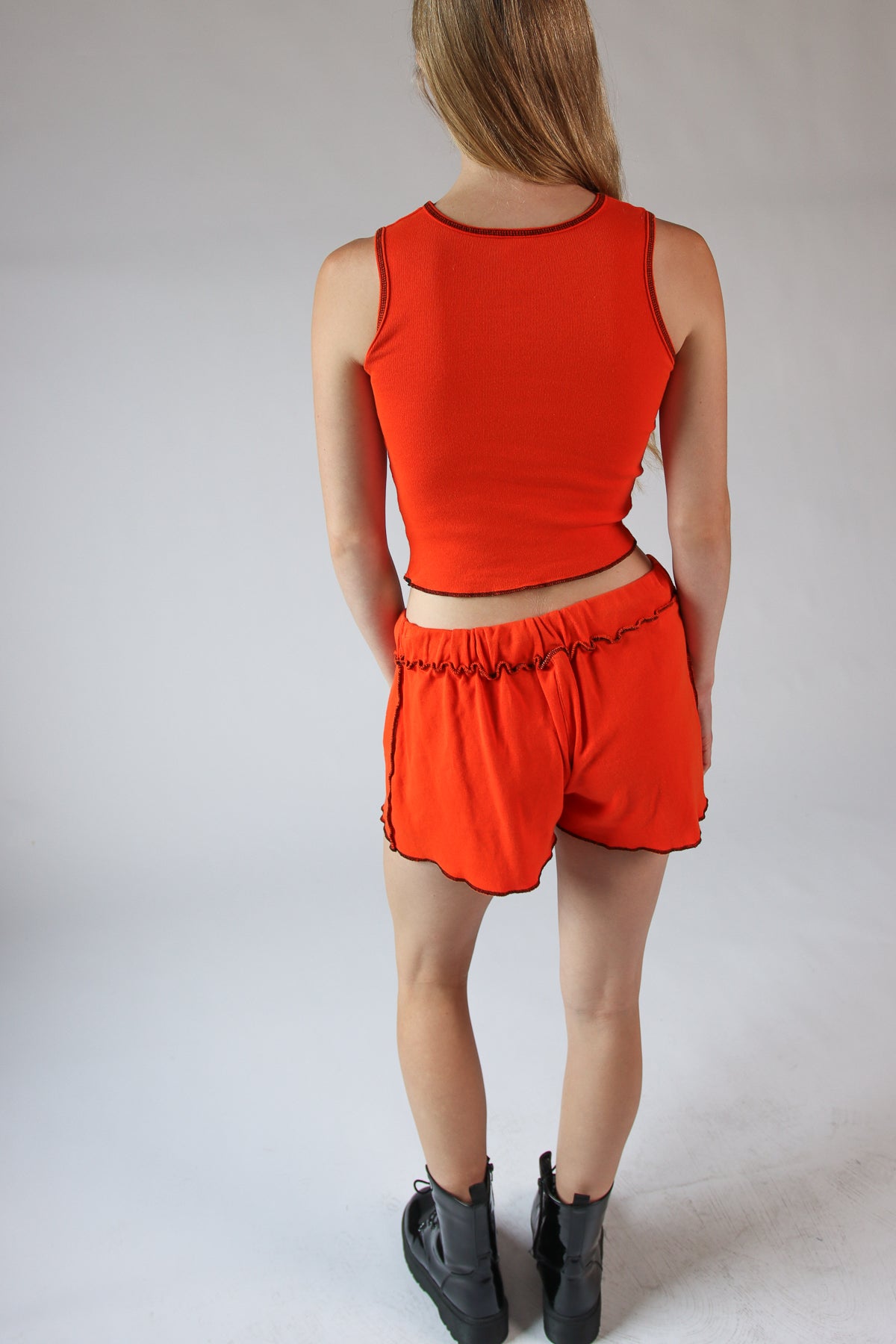 Vintage Y2K Deadstock Contrast Stitch Tank Top