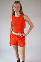 Vintage Y2K Deadstock Contrast Stitch Tank Top