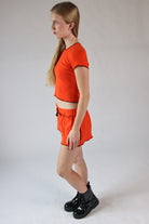 Vintage Y2K Deadstock Contrast Stitch Tee