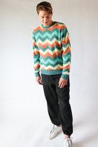 Nana's Afghan Zigzag Sweater