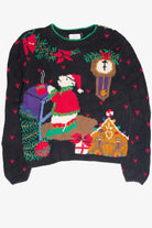Vintage Black Ugly Christmas Pullover 62951