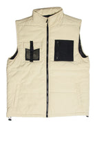 Buckle Pocket Puffer Vest