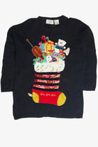 Vintage Black Ugly Christmas Pullover 61838