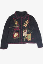 Vintage Black Ugly Christmas Cardigan 63161