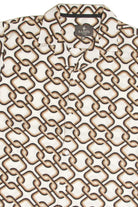 Interlocking Squares Button Up