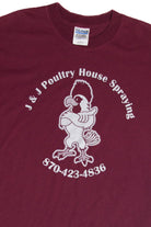 Vintage J & J Poultry House Spraying T-Shirt