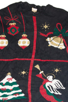 Vintage Black Ugly Christmas Pullover 63221