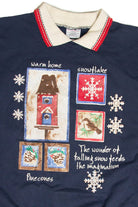 Vintage Blue Holiday Sweatshirt 63036