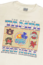 Vintage 1999 NCAA Basketball Championship Road To Tampa T-Shirt
