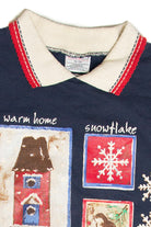 Vintage Blue Holiday Sweatshirt 63036