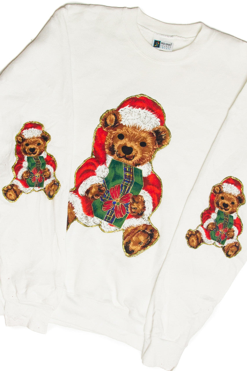 Vintage White Holiday Sweatshirt 63147