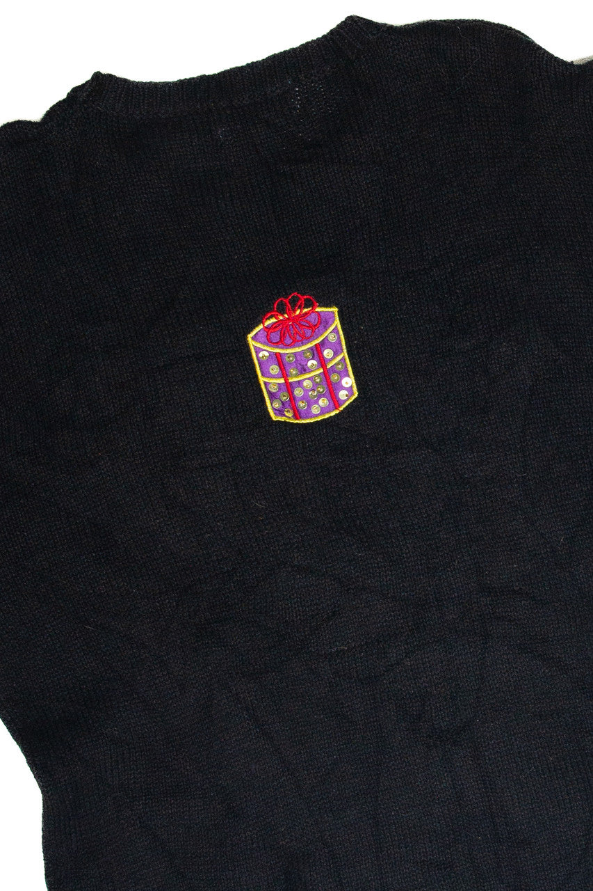 Vintage Black Ugly Christmas Pullover 61838