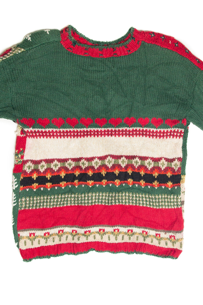 Vintage Red Ugly Christmas Pullover 61909
