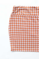 Amber Brown Mini Skirt