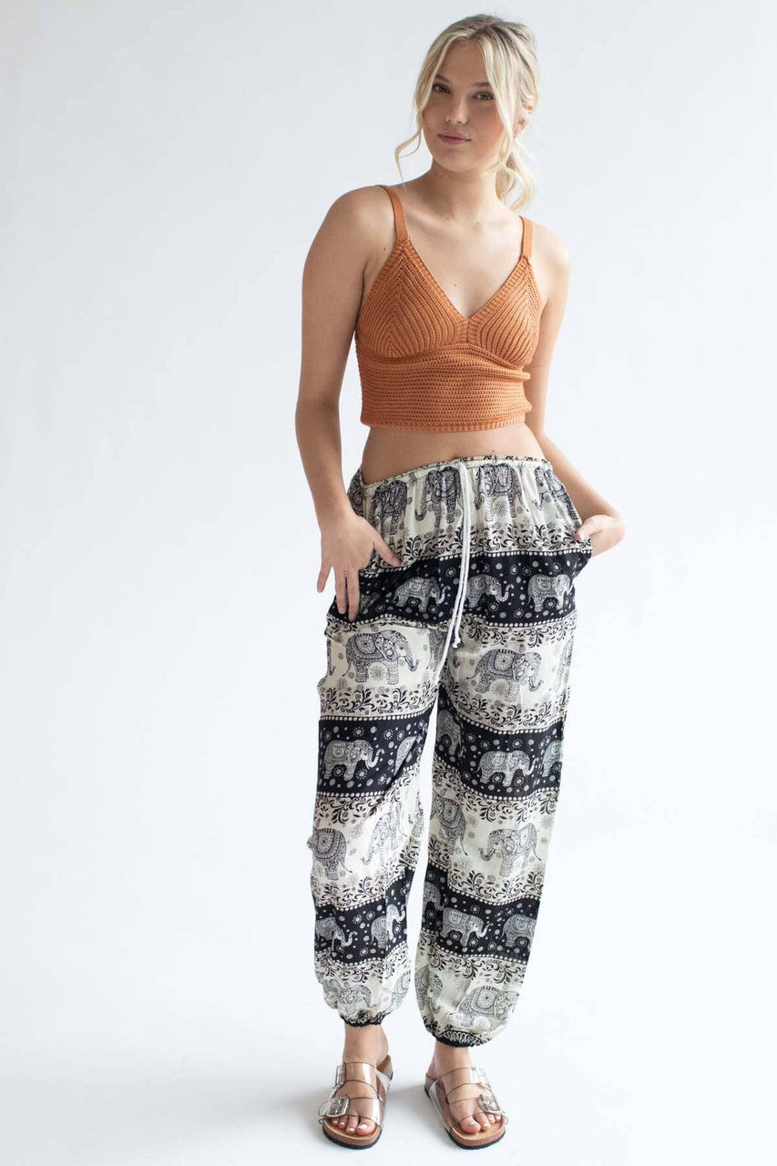 Amber Crochet Cropped Tank