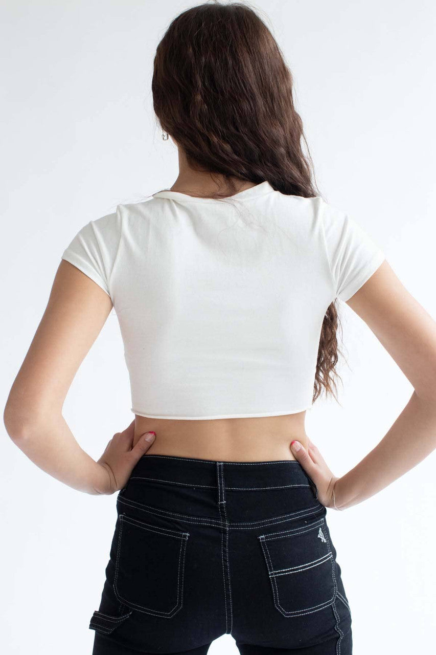 American Custom Motorcycles Cropped Tee