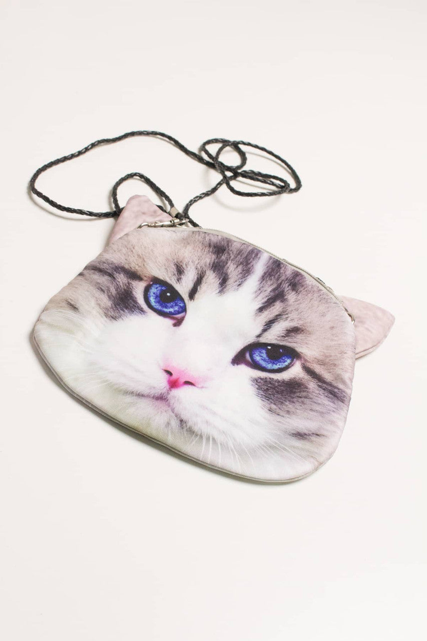 Cat Purse Angry Cat