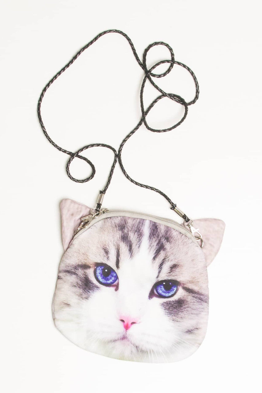 Cat Purse Angry Cat