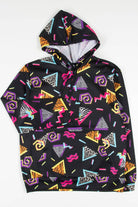 Animal Print Triangles Hoodie