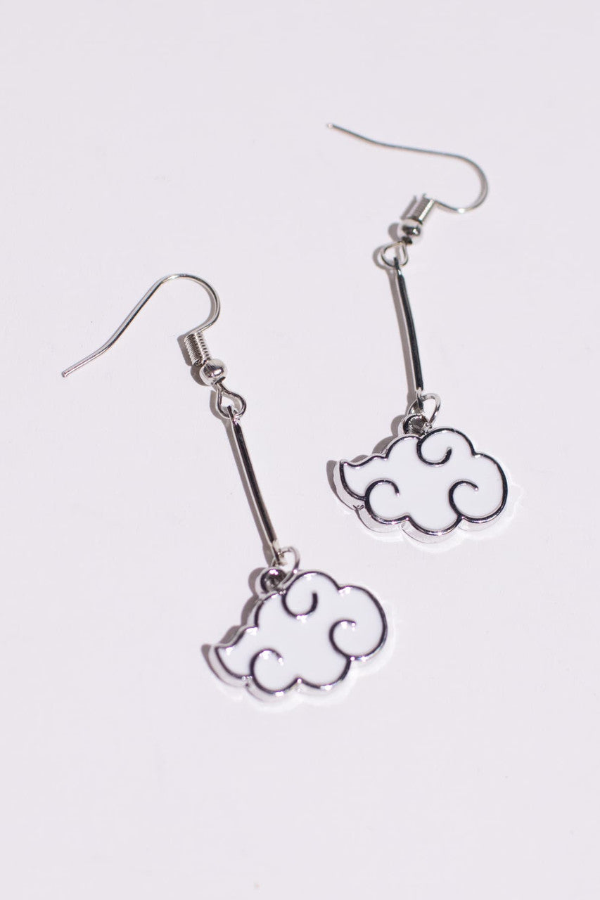 Anime Nimbus Cloud Drop Earrings
