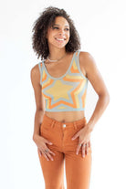 Aqua Star Reversible Seamless Tank Top