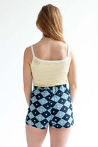 Argyle Daisy Skort