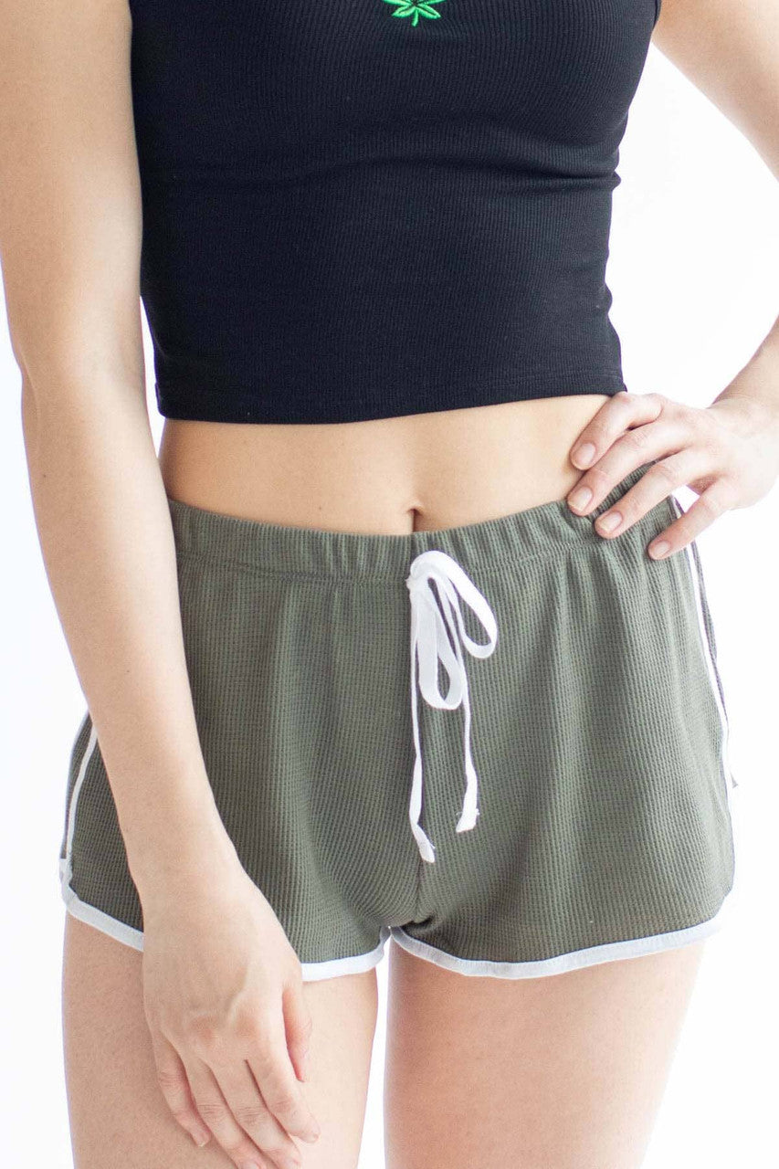 Army Trimmed Thermal Dolphin Shorts