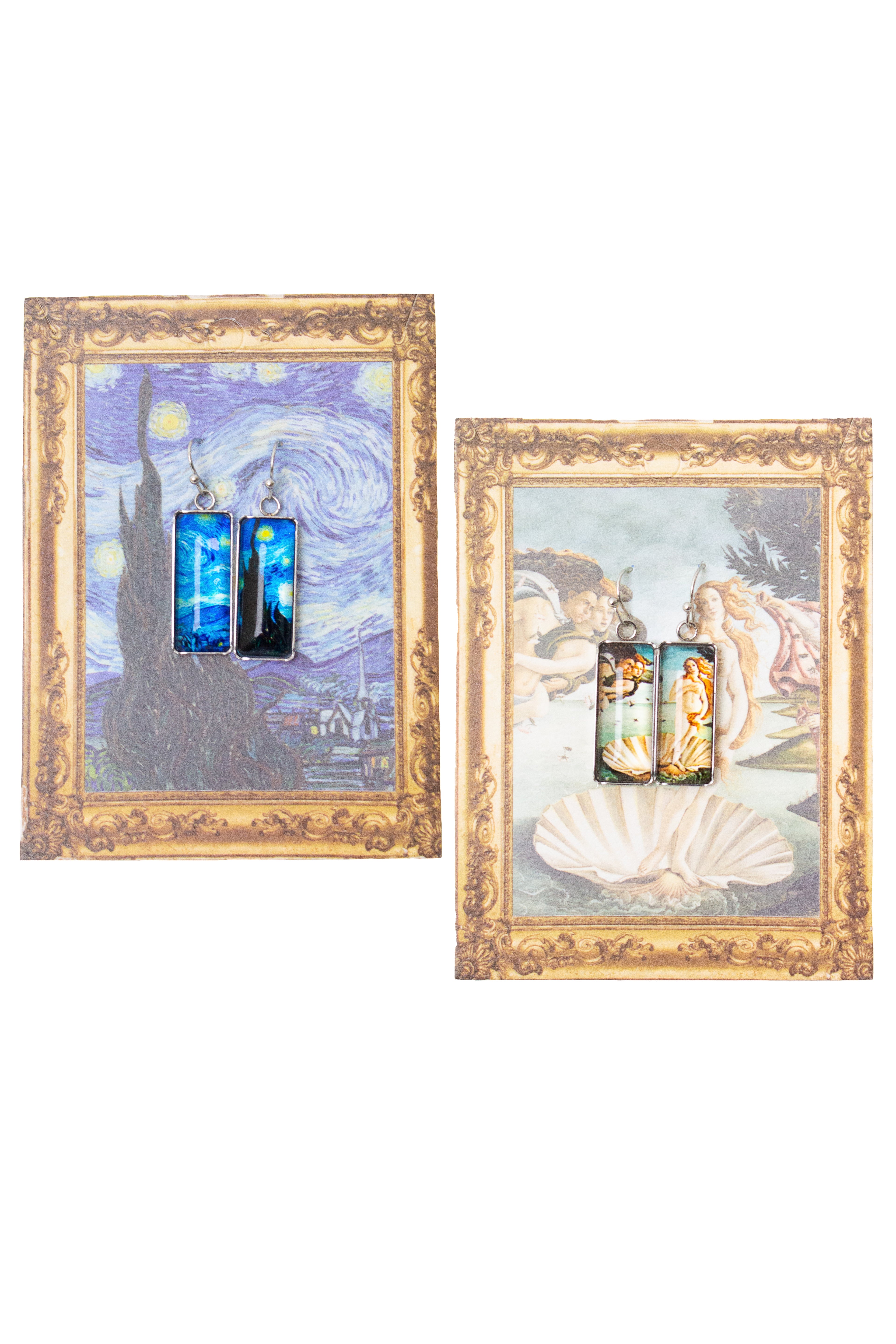 Classic Painting Earrings