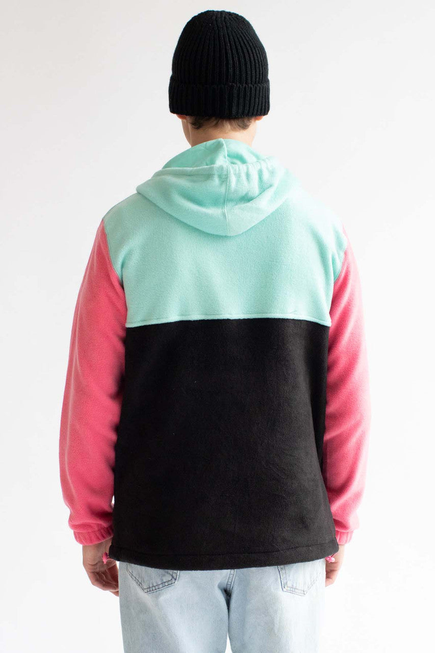 Aruba Color Blocked Polar Fleece Hoodie