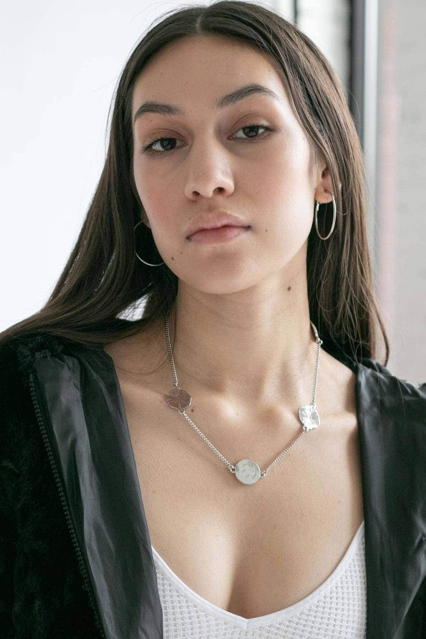 Bad Trip Smiley Face Necklace