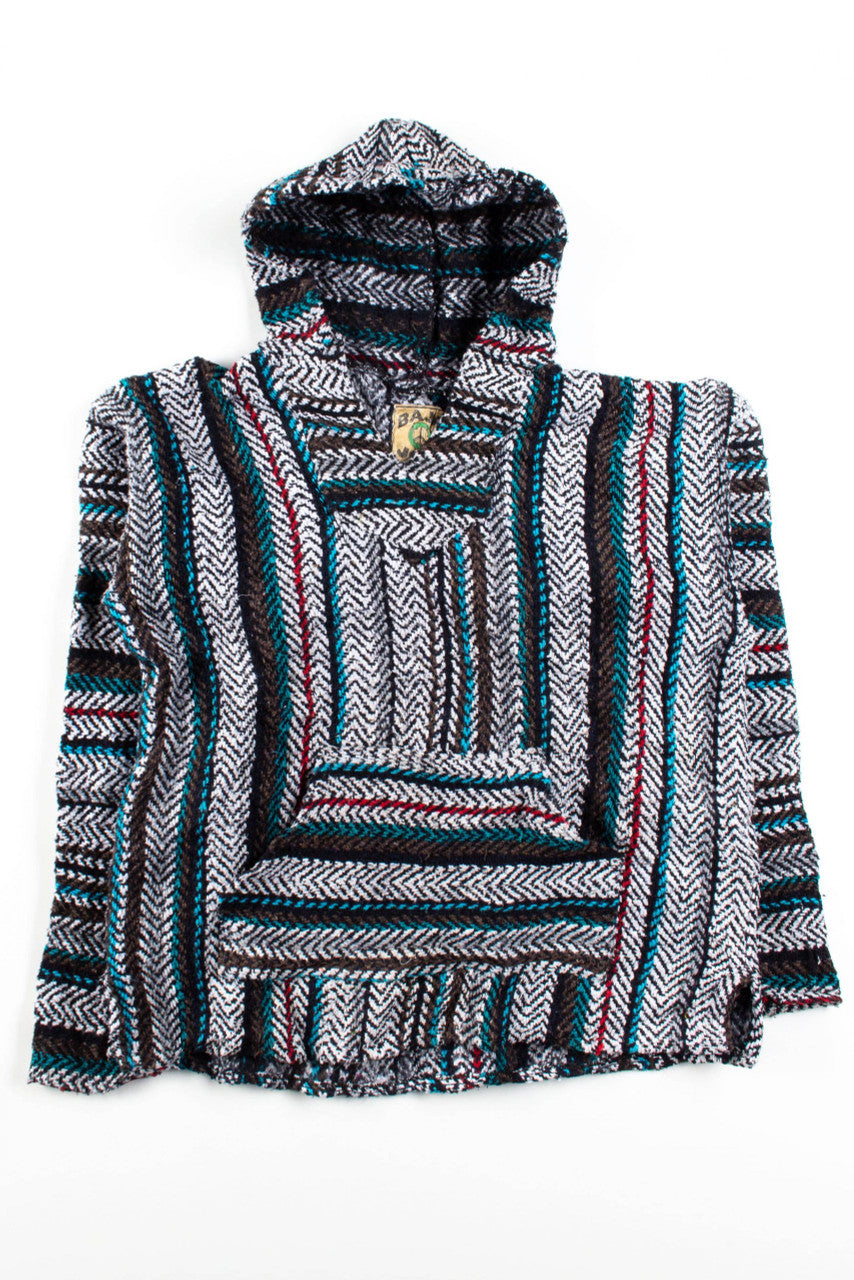 Black Multicolor Baja Hoodie