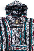 Black Multicolor Baja Hoodie