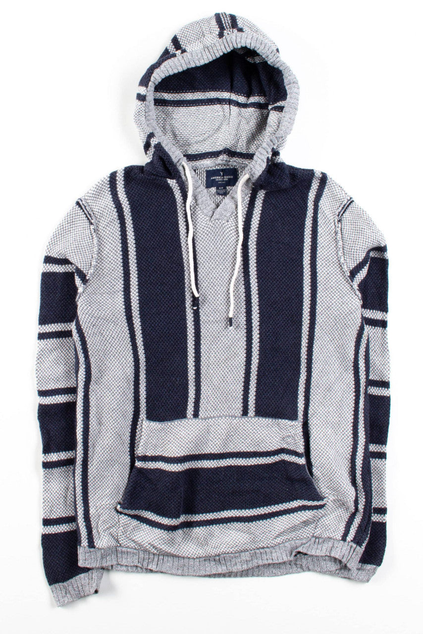 Grey American Eagle Baja Hoodie