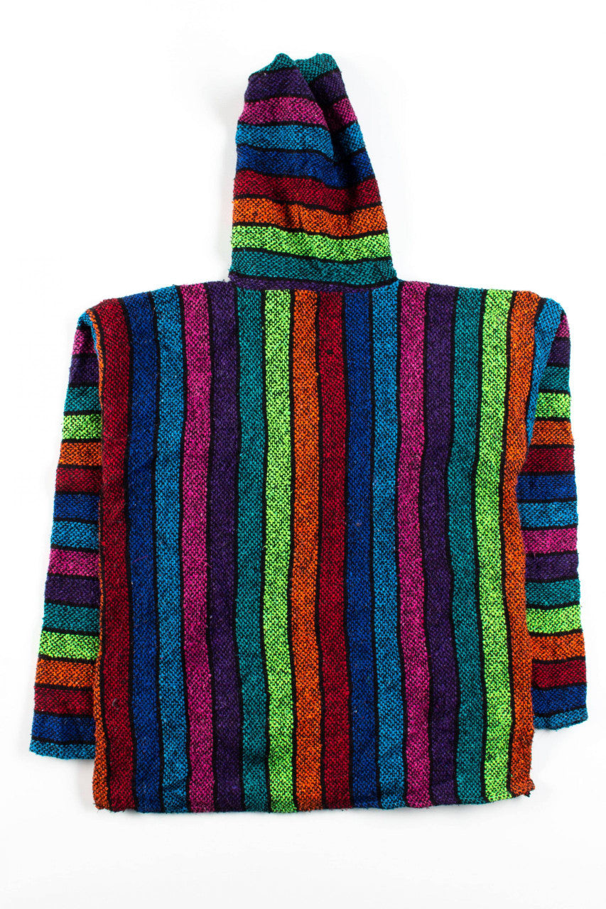 Vintage Rainbow Baja Hoodie