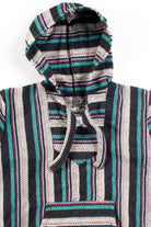 Blue & Grey Baja Hoodie