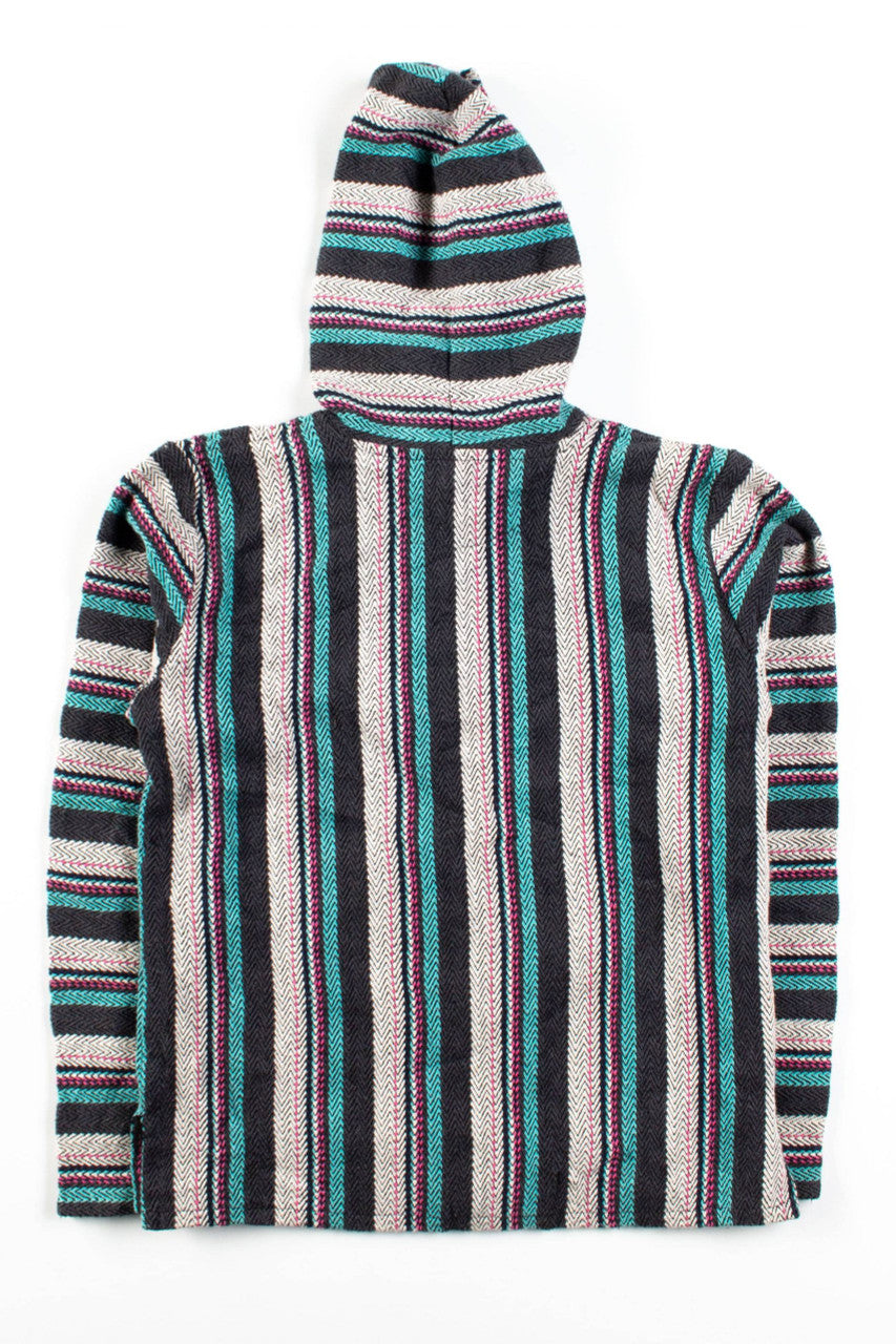Blue & Grey Baja Hoodie